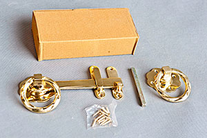 Brass Ring Latch